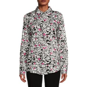 KARL LAGERFELD PRINTED TOP NWT LARGE